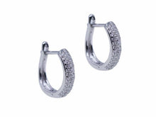 Load image into Gallery viewer, Shirley Creole Earrings - Sterling Silver