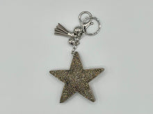 Load image into Gallery viewer, Diamanté Star Keyring - 10 colours