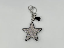 Load image into Gallery viewer, Diamanté Star Keyring - 10 colours