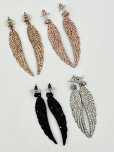 Load image into Gallery viewer, Crystal Angel Wing Earrings - 4 Colours