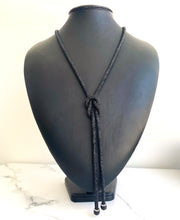 Load image into Gallery viewer, Crystal Necklace with Knot Detail - 11 Colours