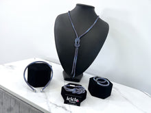 Load image into Gallery viewer, Crystal Necklace with Knot Detail - 11 Colours