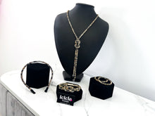 Load image into Gallery viewer, Crystal Necklace with Knot Detail - 11 Colours