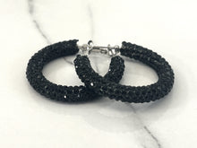 Load image into Gallery viewer, Tube Hoop Earrings 3.5cms - 10 Colours