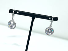 Load image into Gallery viewer, Silver Drop Earrings