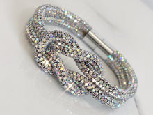 Load image into Gallery viewer, Crystal Magnetic Bracelet with Knot - 12 Colours