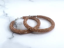 Load image into Gallery viewer, Tube Hoop Earrings 5.5cms - 14 Colours