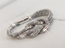 Load image into Gallery viewer, Crystal Magnetic Bracelet with Knot - 12 Colours