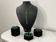 Load image into Gallery viewer, Crystal Necklace with Knot Detail - 11 Colours