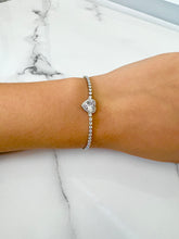 Load image into Gallery viewer, Heart Slider Bracelet