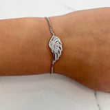 Angel Wing Slider Bracelet