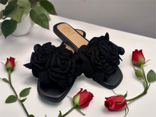 Load image into Gallery viewer, Dolly Sandals - black
