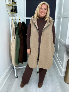 Teddy gilet - 5 colours