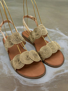 Load image into Gallery viewer, Brooke sandals - Gold
