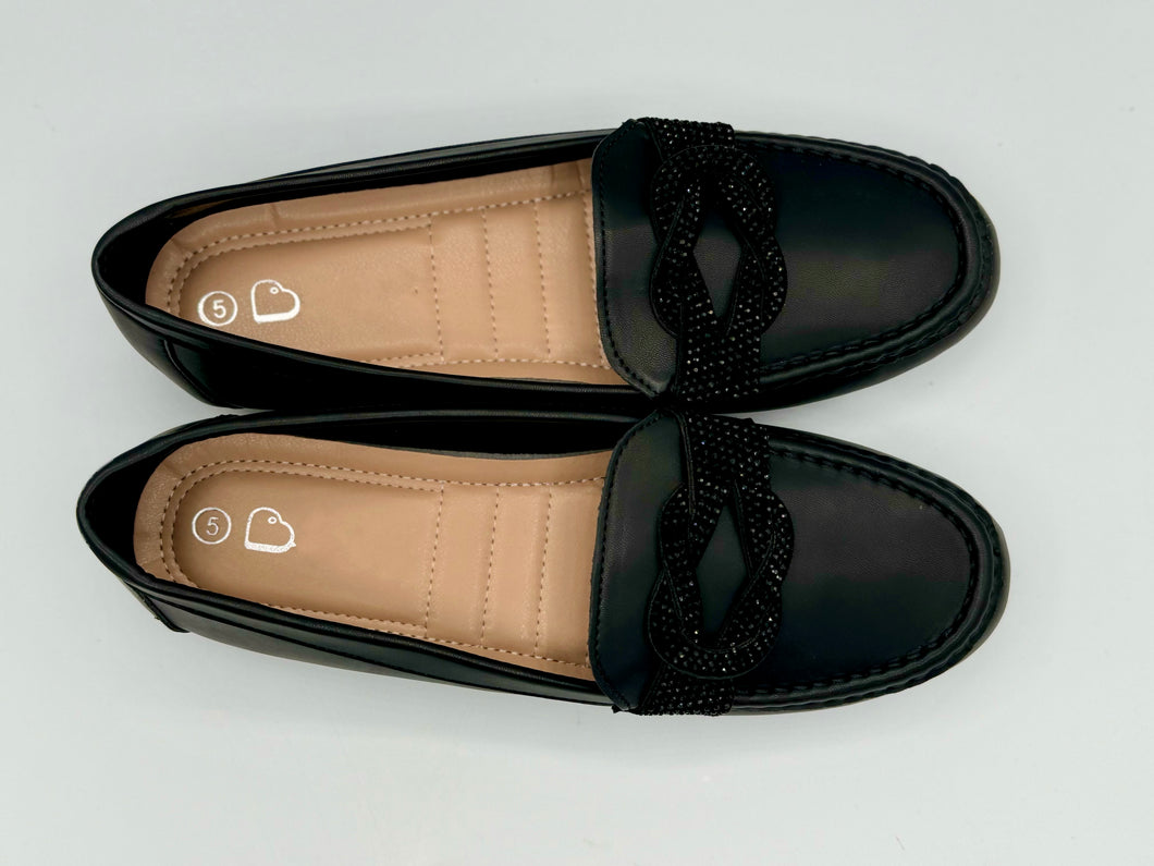 Leila loafers - black