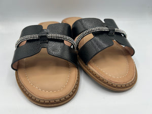 Brittany sliders - black