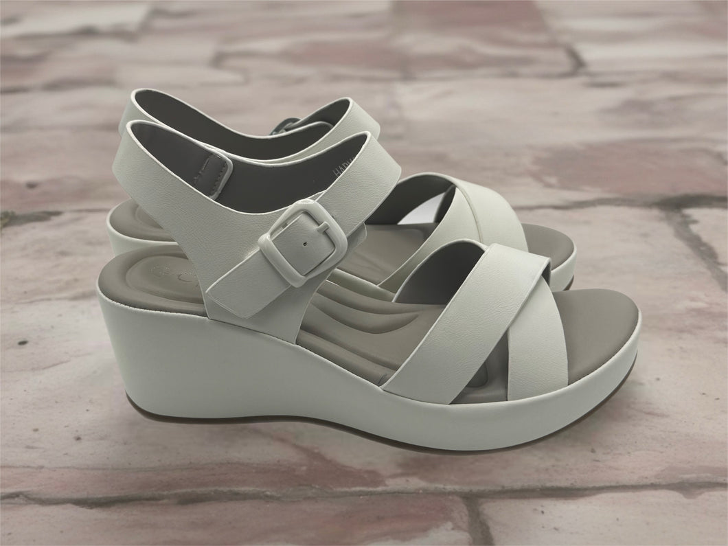Harmony wedges - white