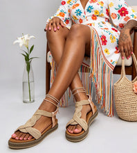 Load image into Gallery viewer, Simone Sandals - Rose gold
