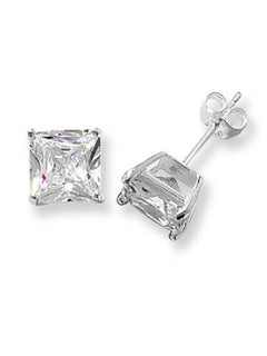 Load image into Gallery viewer, Elizabeth Earrings - Sterling Silver - 3 Sizes
