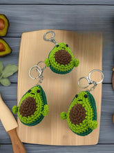 Load image into Gallery viewer, Avocado Keyring - Green
