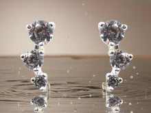 Load image into Gallery viewer, Vanessa Earrings - Sterling Silver
