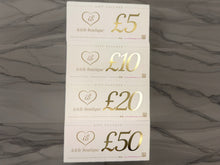 Load image into Gallery viewer, Gift Vouchers - instore use
