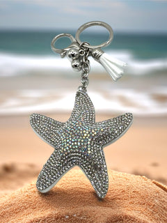 Load image into Gallery viewer, Starfish Keyring
