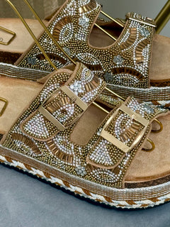 Load image into Gallery viewer, Joy flatforms - Bronze
