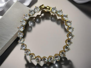 Tennis Bracelet - Gold