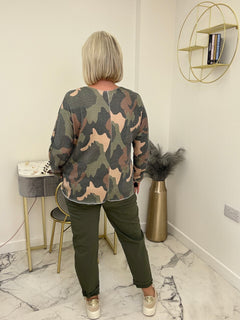 Load image into Gallery viewer, Camo top
