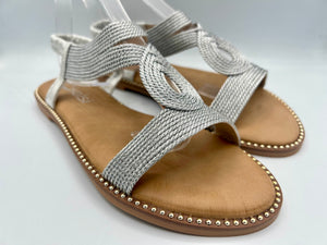 Miley sandals - silver