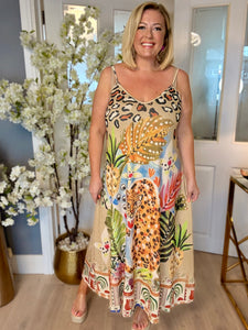 Cheetah dress