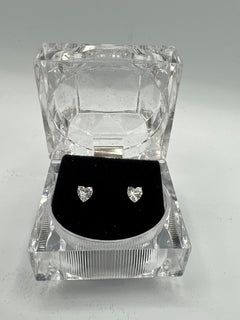 Load image into Gallery viewer, Hannah Heart Earrings - Sterling Silver
