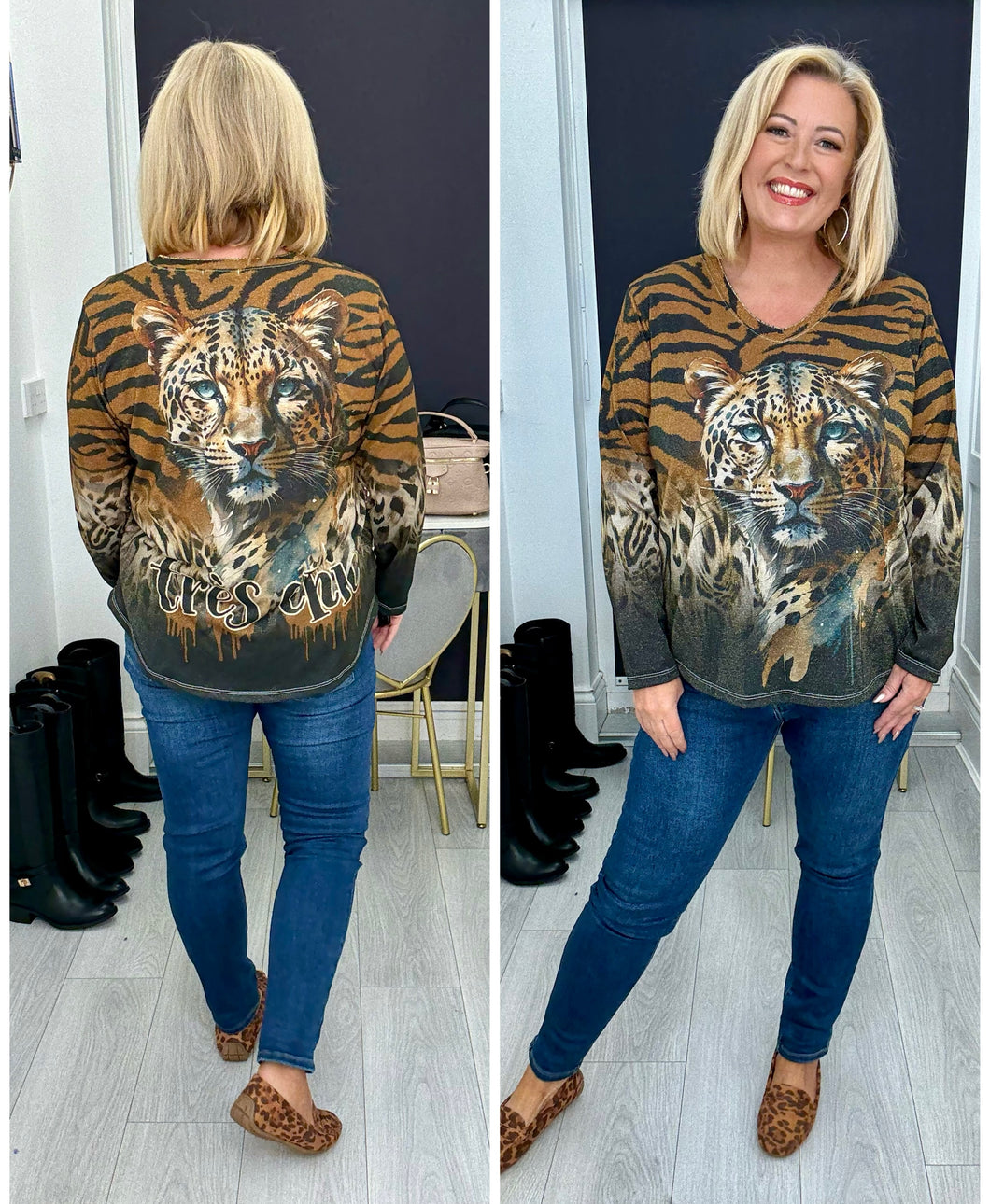 Trés chic top