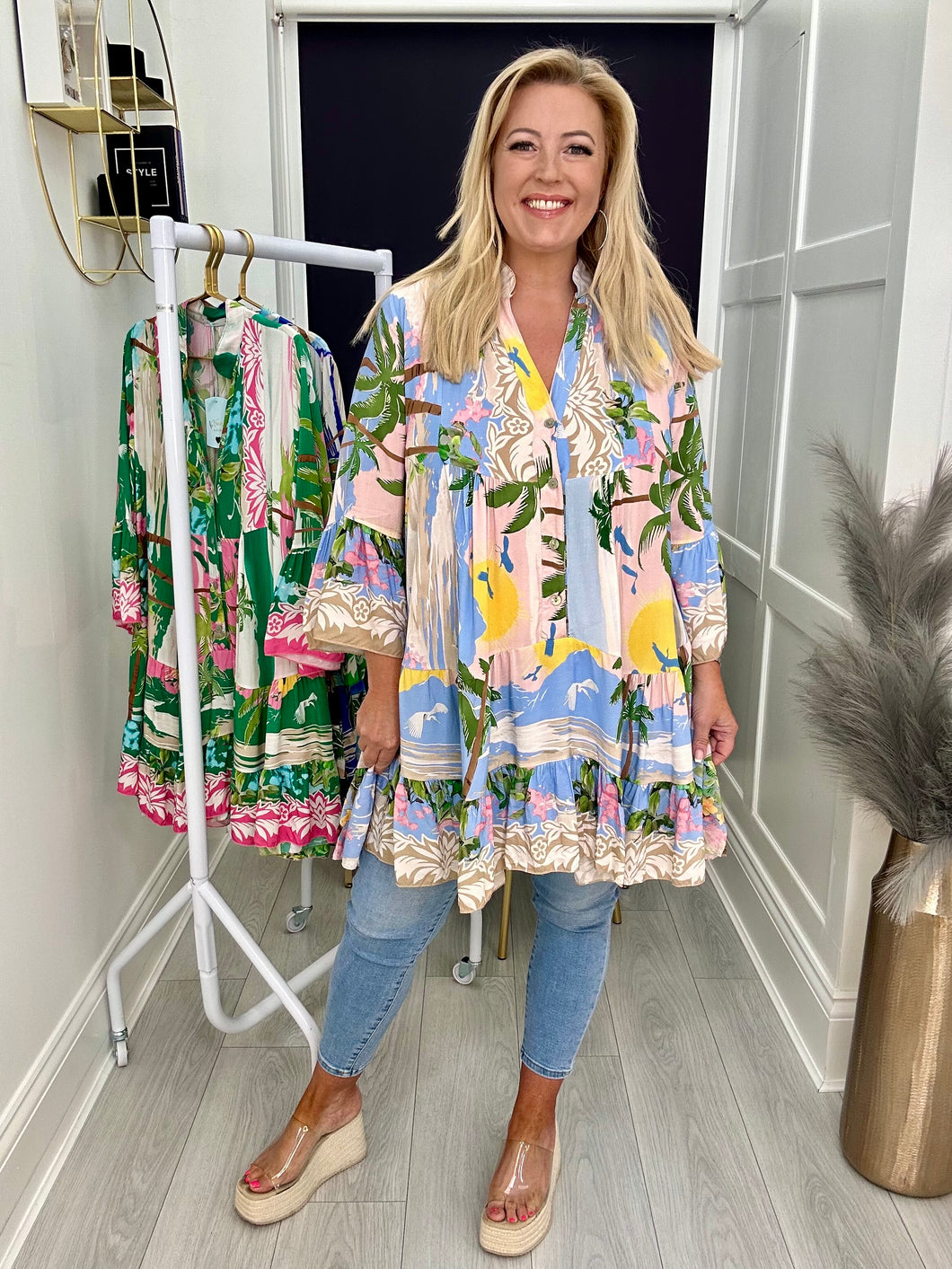 Palm dress - 4 colours