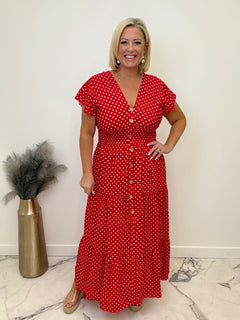 Load image into Gallery viewer, Dotty dress

