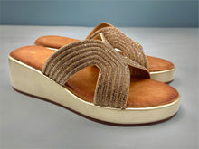 Load image into Gallery viewer, Marbella wedges - gold
