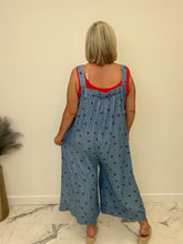 Load image into Gallery viewer, Cherries dungarees
