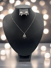 Load image into Gallery viewer, Dream Catcher Pendant &amp; Earrings - Sterling Silver
