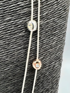 Alice Necklace - Rose Gold/Silver