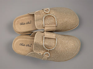 Tasha mules - beige