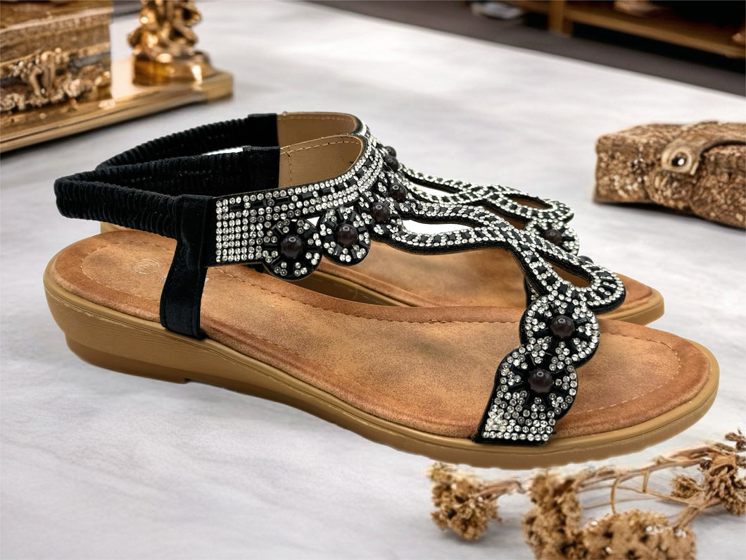 Sophie sandals - black