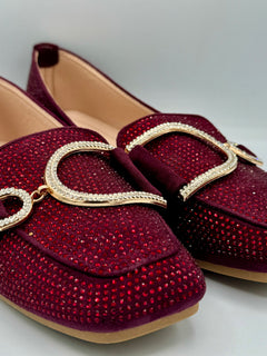Load image into Gallery viewer, Fiona loafers - berry
