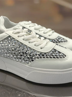 Load image into Gallery viewer, Tiffany Trainers - White
