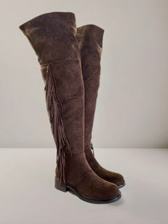 Load image into Gallery viewer, Fay boots - chocolate brown
