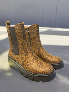 Milan boots - leopard