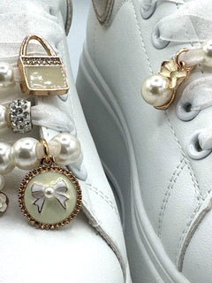 Load image into Gallery viewer, Charm Trainers - Gold
