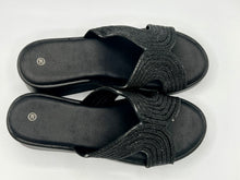 Load image into Gallery viewer, Ibiza wedges - black
