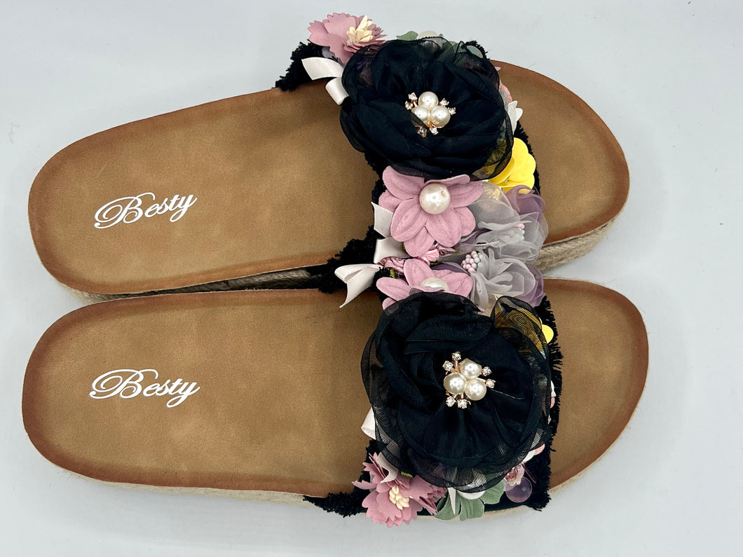 Blossom flatforms - black