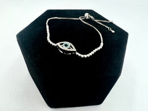 Evil Eye Slider Bracelet